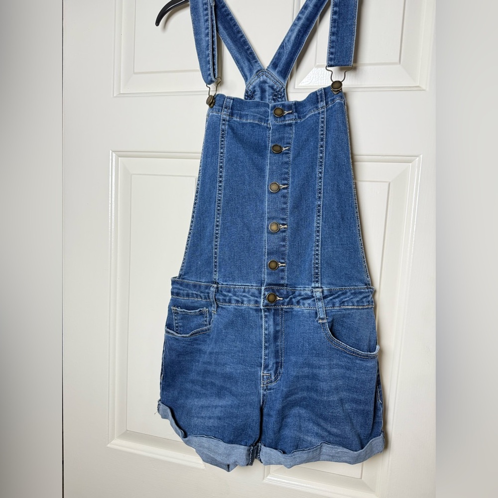 Copper‎ Key Denim Overalls Shortalls